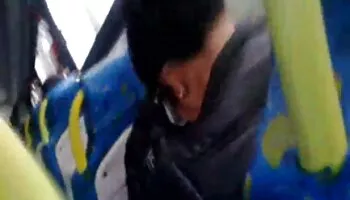 Abuela gordita tamara chupando polla larga en el bosque